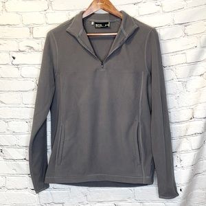 Under Armour Gray Fleece Pullover Size Small